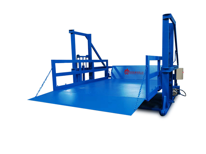 Mobile loading and unloading lifts