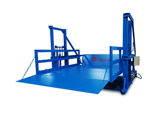 Mobile loading and unloading lifts